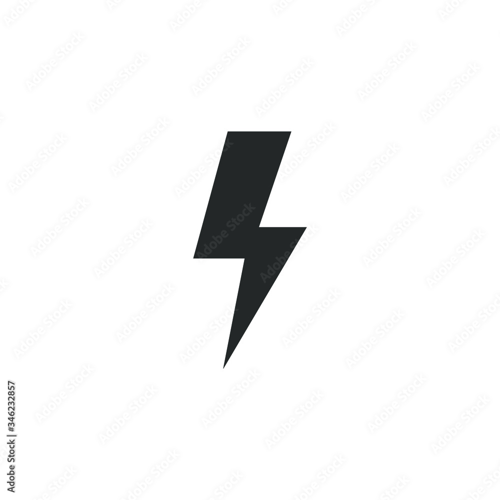 Simple icon of a electric,energy icon with fill color style design Simple icon of a electric,energy icon with fill color style design