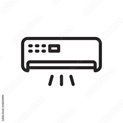 ac icon vector trendy design template