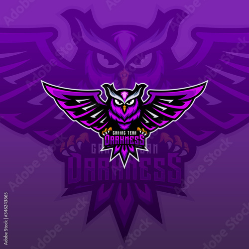 Owl Esport Logo Design For Gaming Club