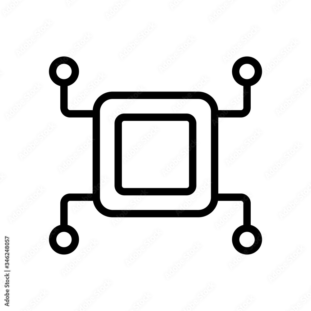 microarray analysis icon vector. microarray analysis sign. isolated contour symbol illustration microarray analysis icon vector. microarray analysis sign. isolated contour symbol illustration