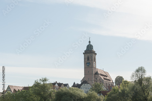 Nürtingen Skyline mit Laurentiuskirche