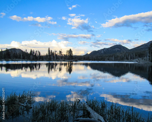 Sprague Lake in Blue, Rocky Mountain National Park © Jen