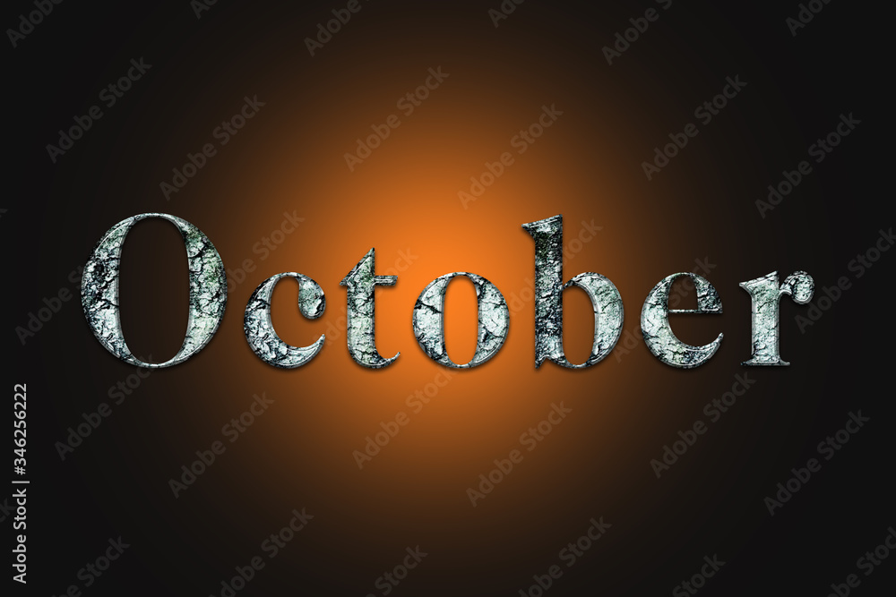 Fototapeta premium October in Rock Style