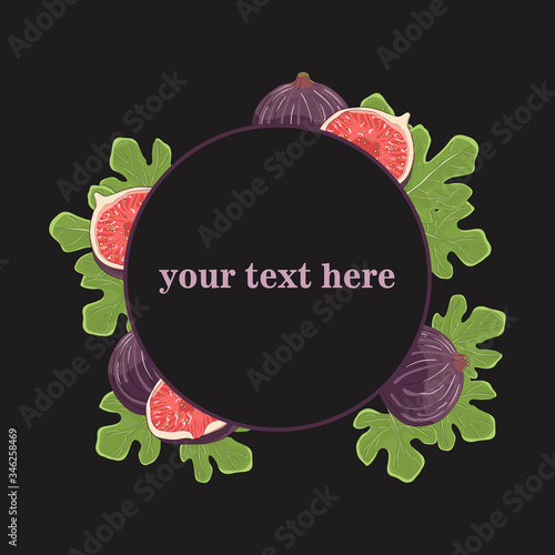 Fig vector crad template2