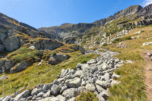 Landscape from hiking trail for Malyovitsa peak, Rila Mountain © Stoyan Haytov