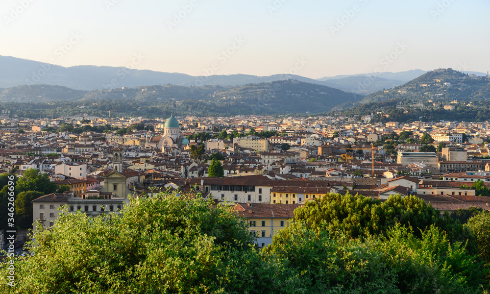 Beautiful panorama of Florence, Italy