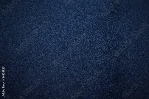 Φωτογραφία Old dark blue faux leather. Background. Texture.