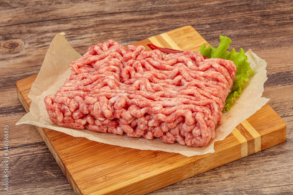 Minced meat - pork and beef Minced meat - pork and beef