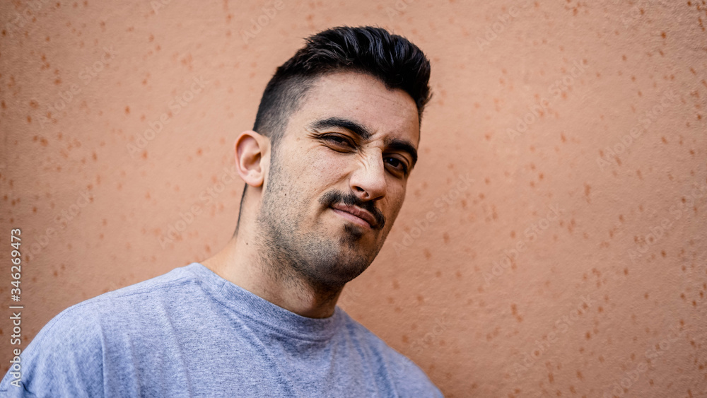 © Cesc Sugra - Boy making facial expressions. © Cesc Sugra - Boy making facial expressions.