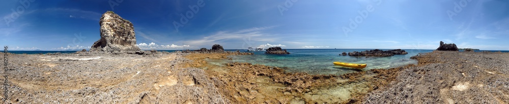 panoramic view of a small island in the Visayas