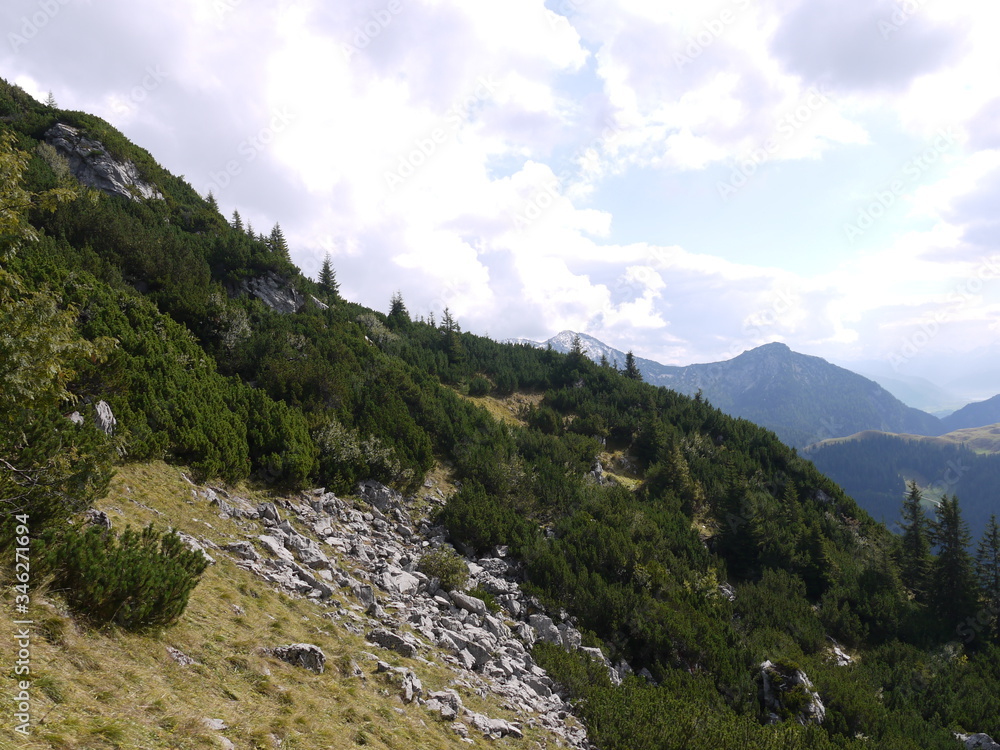 Fototapeta premium In den Alpen