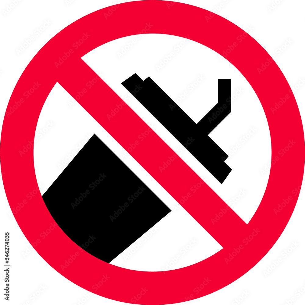 No plastic cup forbidden sign, modern round sticker No plastic cup forbidden sign, modern round sticker
