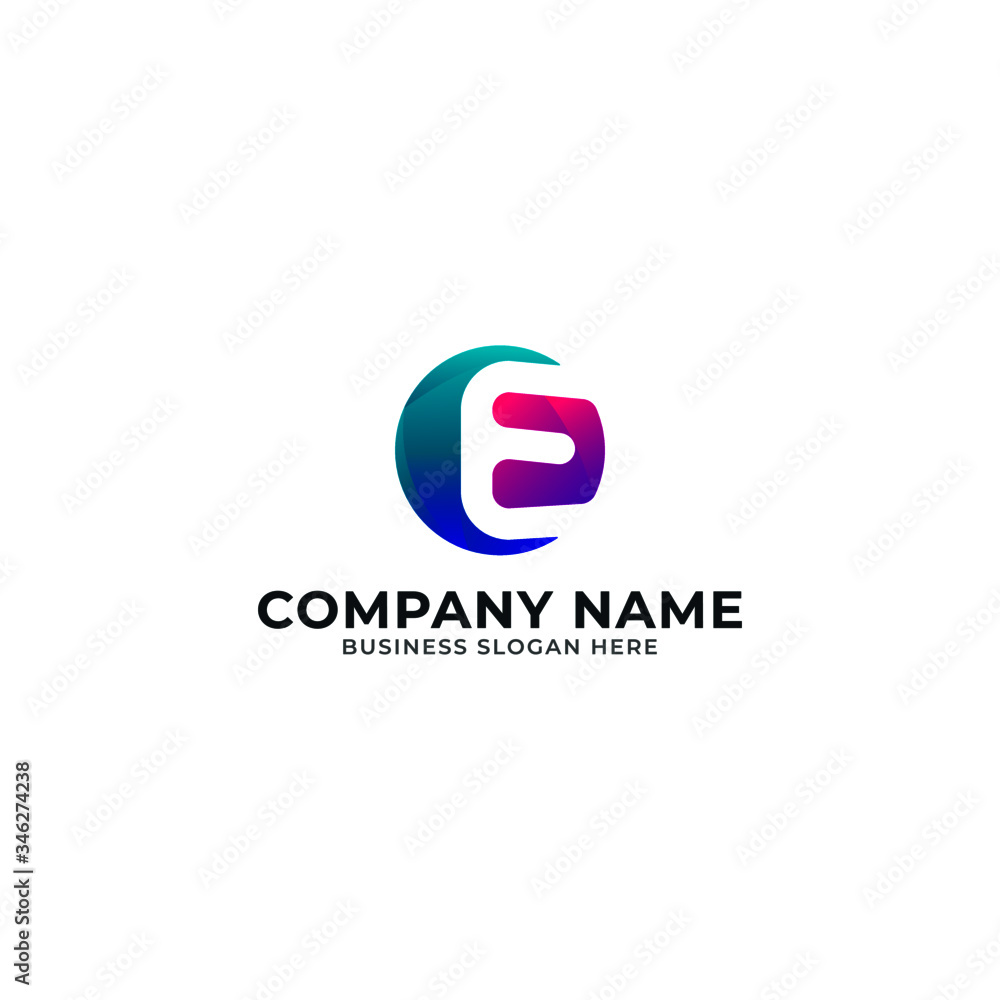 E safe modern abstract logo design template | E logo design template E safe modern abstract logo design template | E logo design template