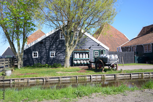 Traditional dutch houses on the Zaanse Schans