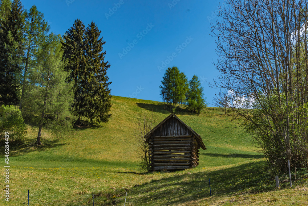 Heustadel im Frühling Heustadel im Frühling