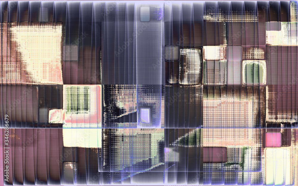 rendu numérique d'une composition abstraite faisant partie d'une série