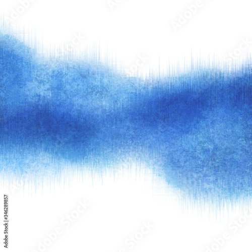 Abstract blue winter frost ...