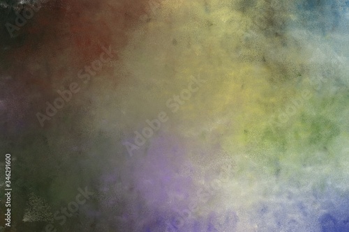 beautiful abstract painting background texture with pastel brown, gray gray and very dark green colors. can be used as poster or background