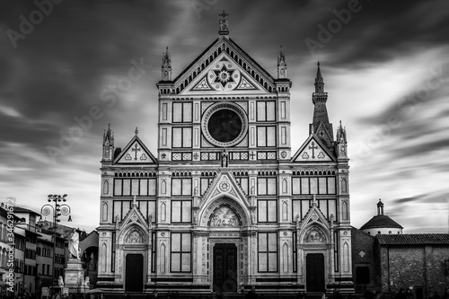 The basilica of Santa Croce in florence Italy  © Giorgio Tzitzi