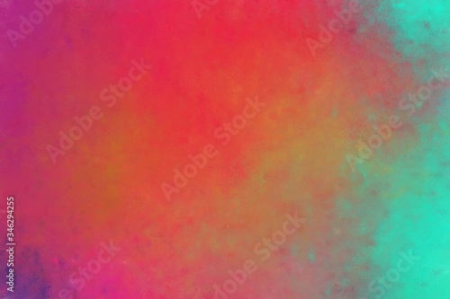 beautiful abstract painting background texture with moderate red, light sea green and gray gray colors. can be used as poster or background