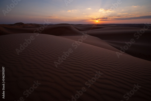 Sharqiya desert sand dunes , Oman