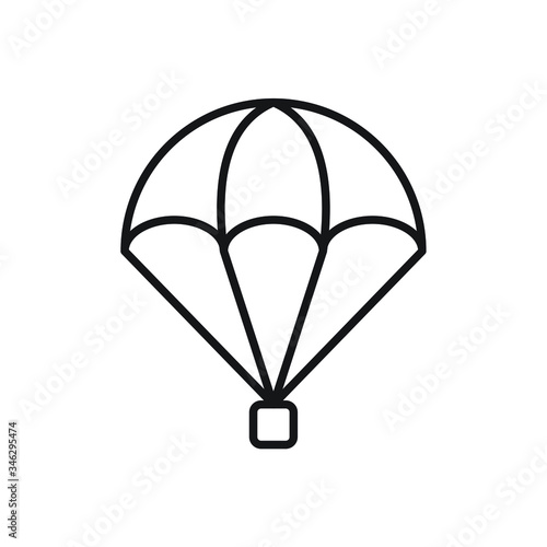 Parachutist icon