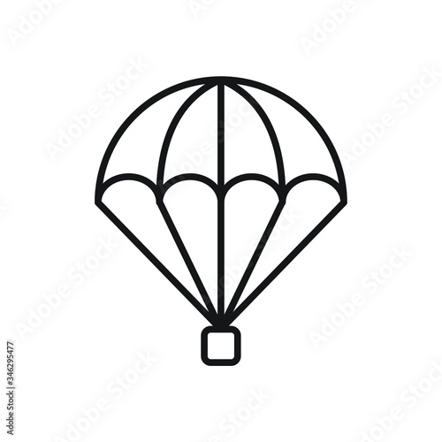 Parachutist icon