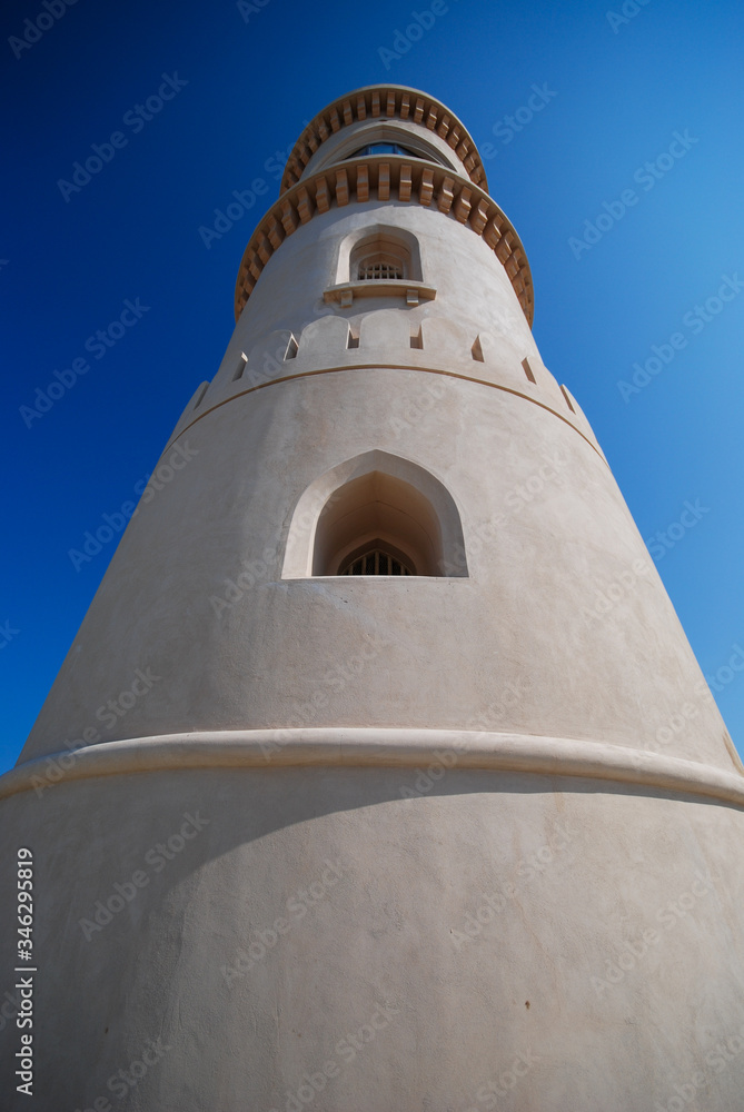 Obraz premium Sur light house tower , Oman