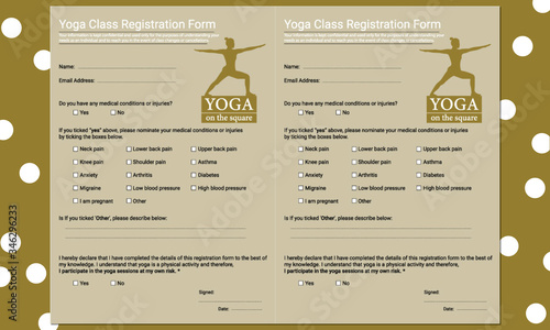 Registration Form Template