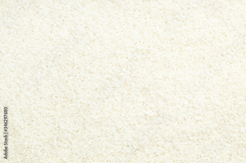 White rice background, food texture