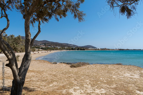 Piso Aliki beach on Paros island in Greece © Katarina Maletic