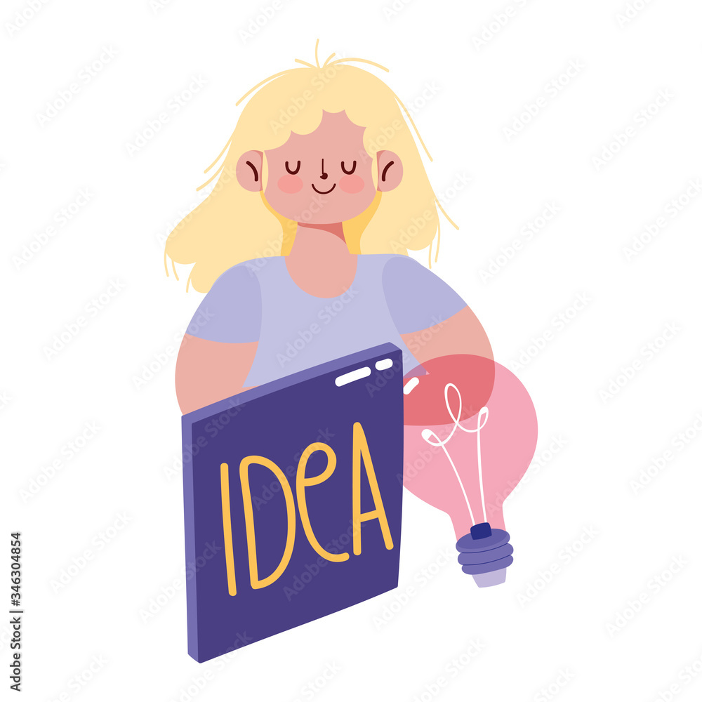 people creativity and technology,girl mobile love idea