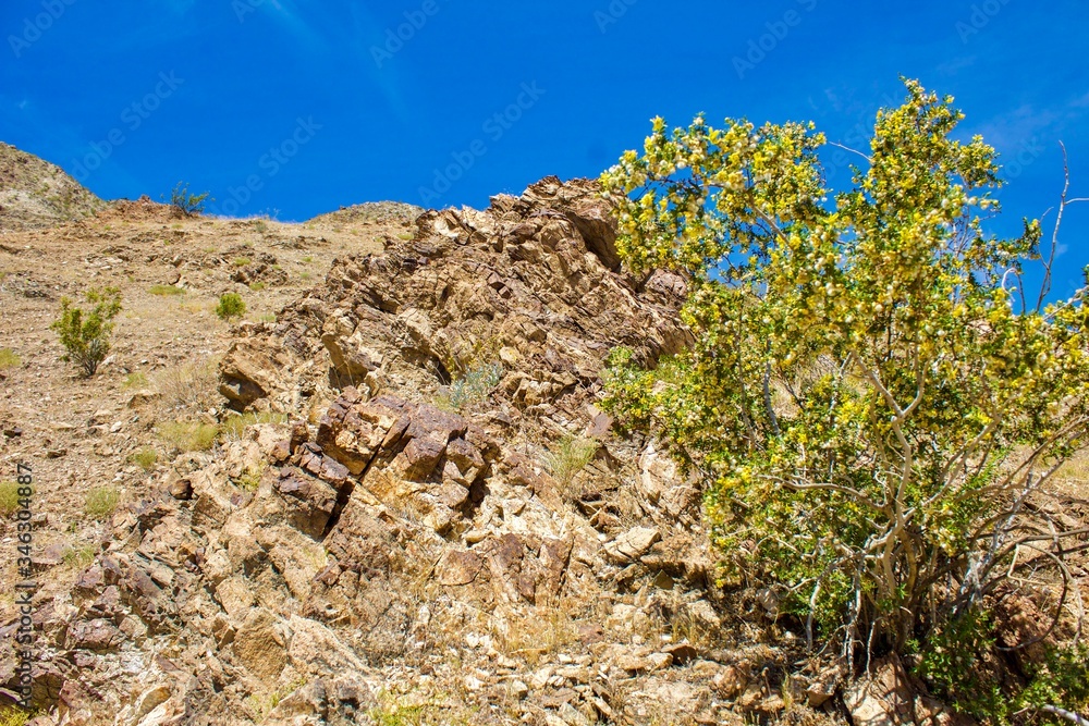 mountain landscape with blue sky mountain landscape with blue sky