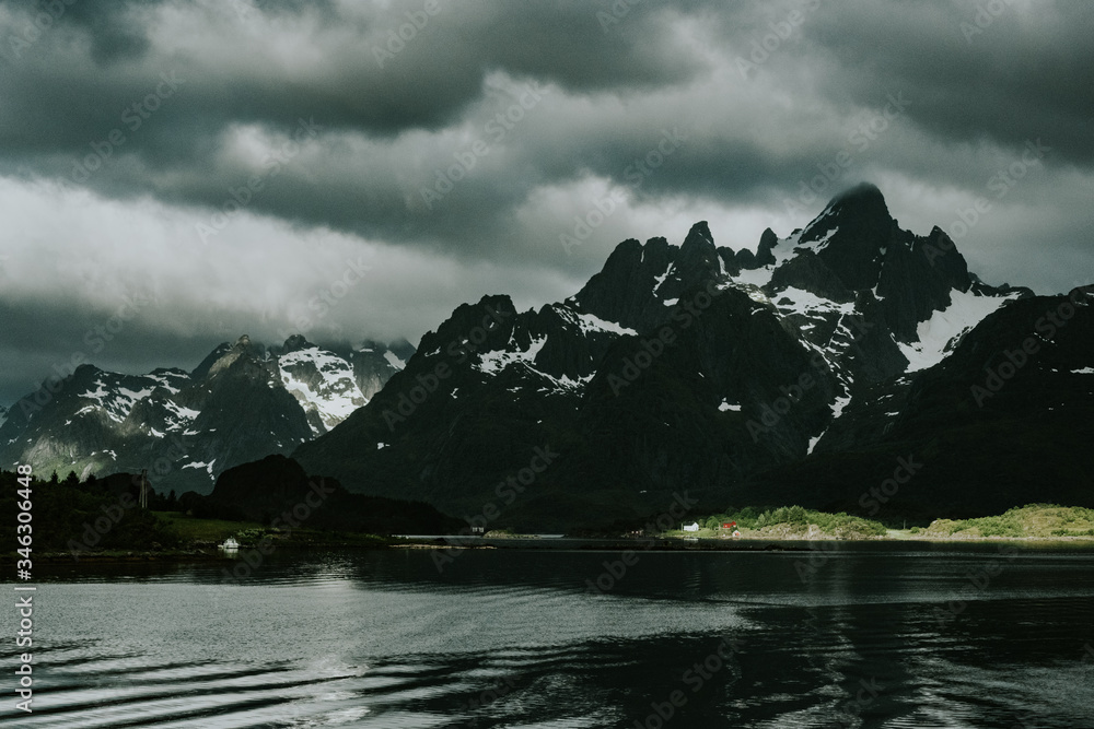 lake in mountains
