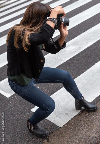 Wallpaper Mural Photography in the street Torontodigital.ca
