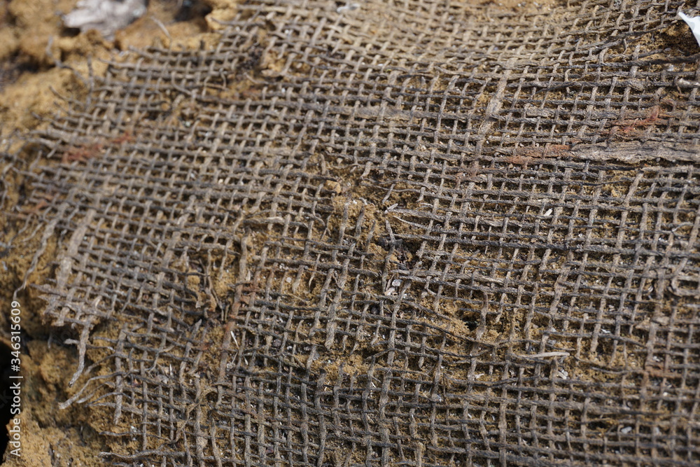 Fototapeta premium burlap texture background