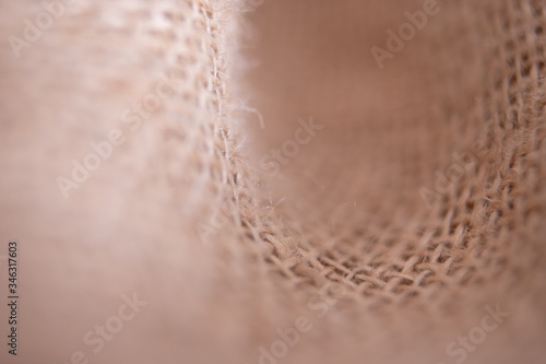 Abstract background. Jute sack photo