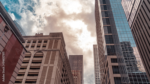 Buildings in downtown Houston, Texas