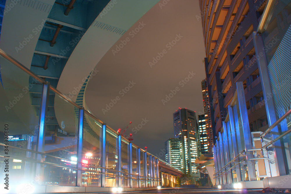 Fototapeta premium 東京・汐留の夜景