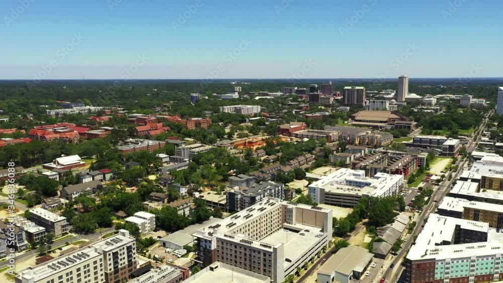 Downtown Tallahassee and FSU campus 4k Downtown Tallahassee and FSU campus 4k