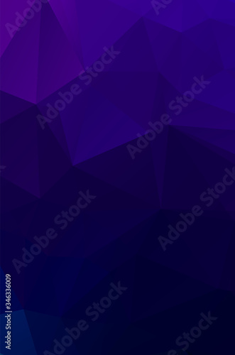 Purple vivid polygonal abstract background