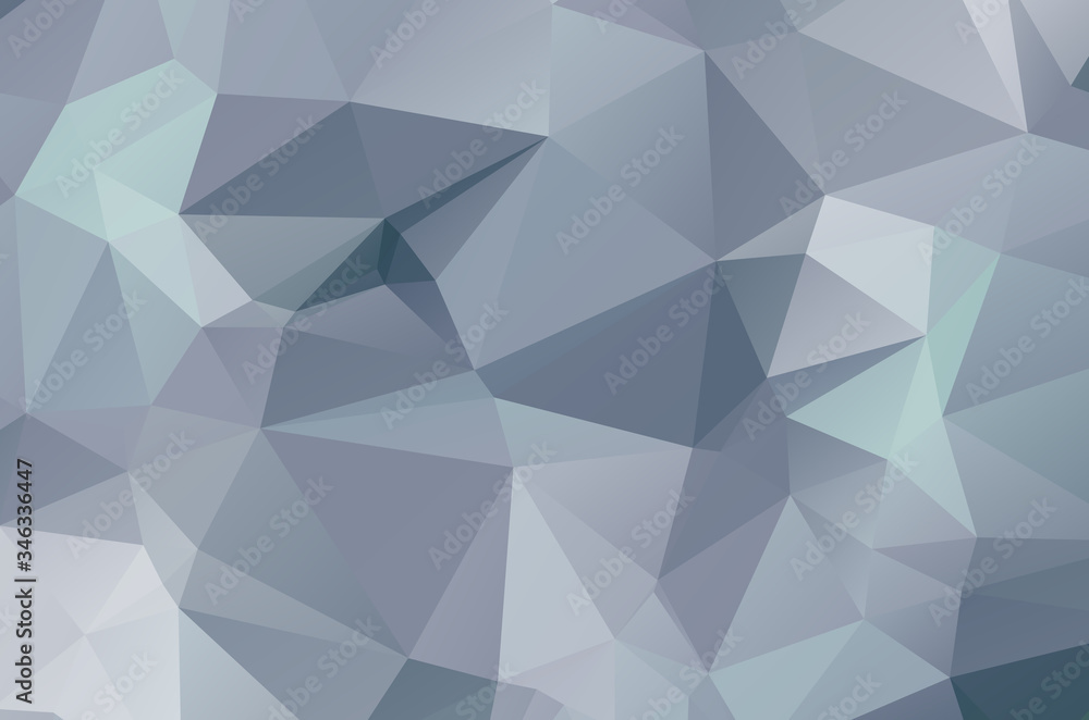 Abstract lowpoly vector background. Template for style design