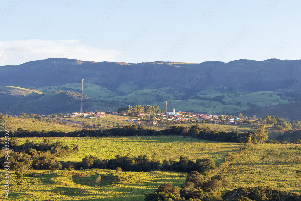 Naklejka premium São José do Barreiro, distrito de São Roque de Minas, Serra da Canastra.