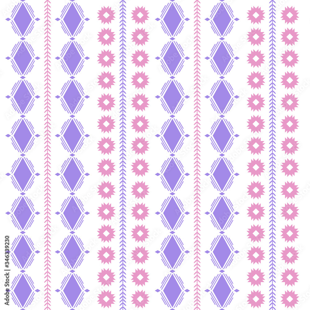 Modern stitches embroidery pattern with simple style for living room design. Modern stitches embroidery pattern with simple style for living room design.
