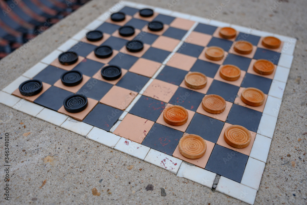 Public Checkerboard Ready to Play Public Checkerboard Ready to Play