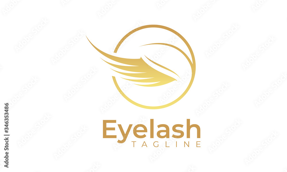 Fototapeta premium Beauty Eyelash Logo