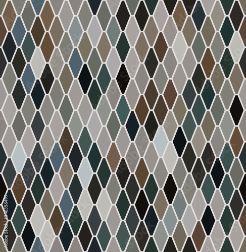 The Stained Glass Style Seamless Patterns, The Floor Tile Patterns