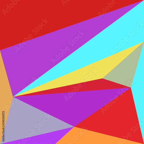 Abstract colourful pattern geometric backgrounds vector design