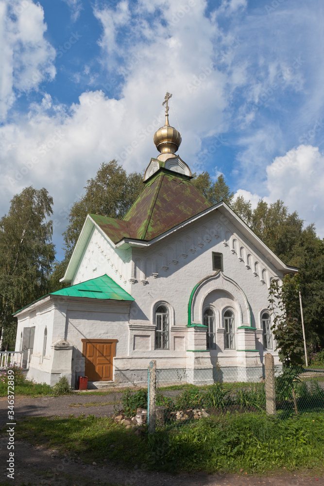 Chapel of St Gregory Pelshemskogo Kadnikov in the Vologda region