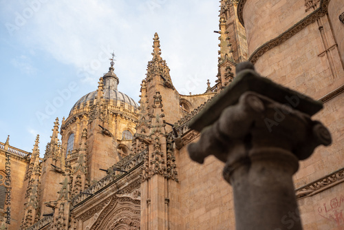 Toledo's Church closeup view in Spain